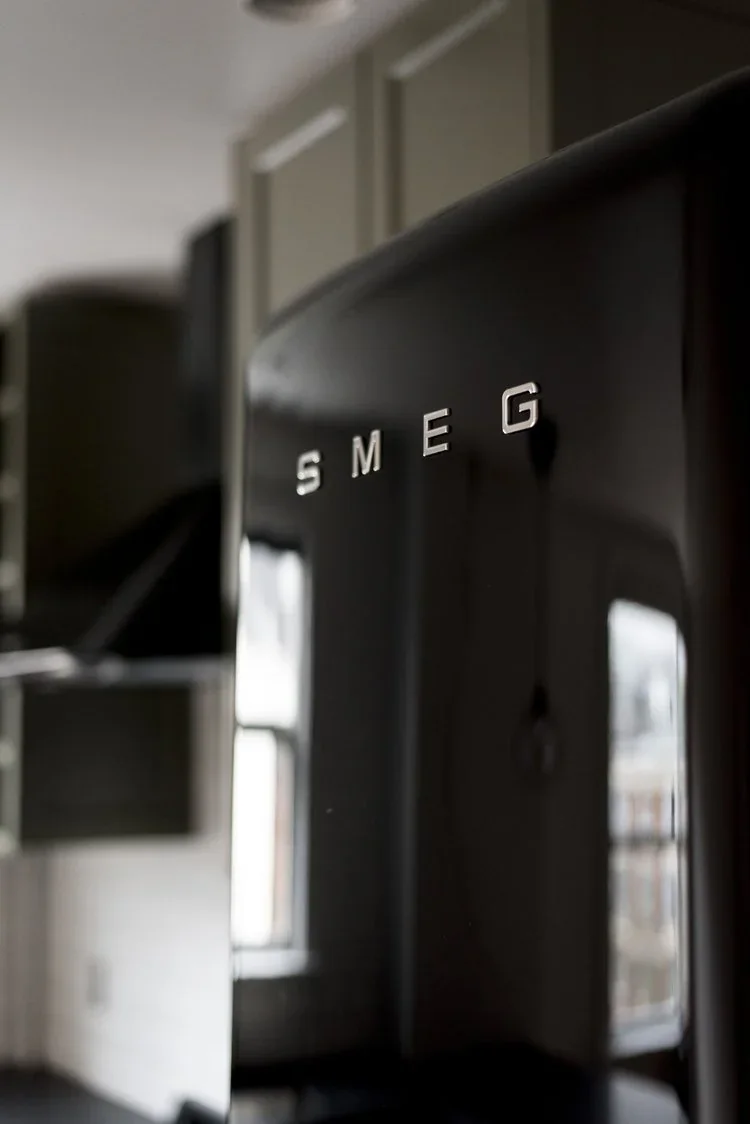 The SMEG refrigerator in a Kennedy floor home