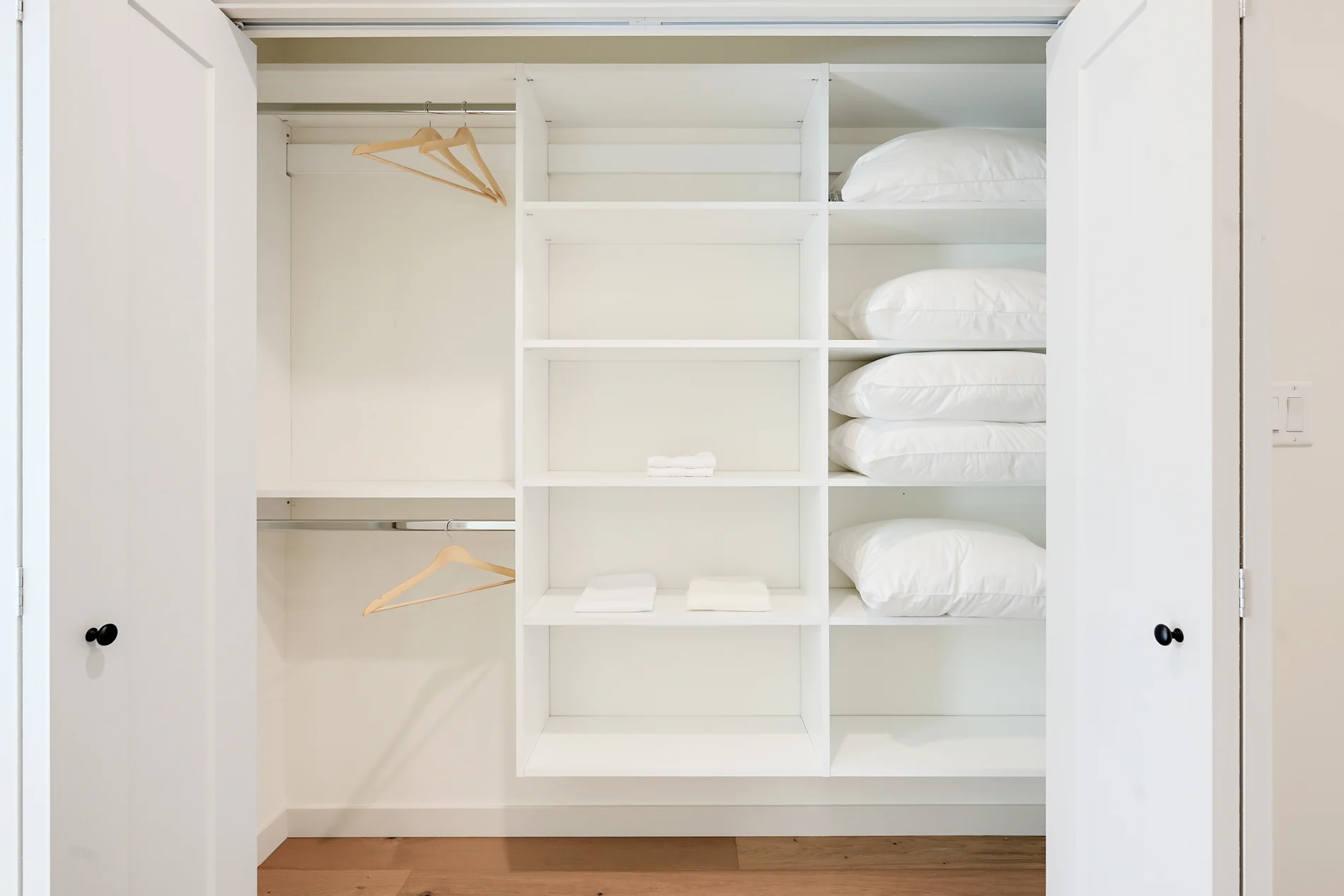 The linen cupboard