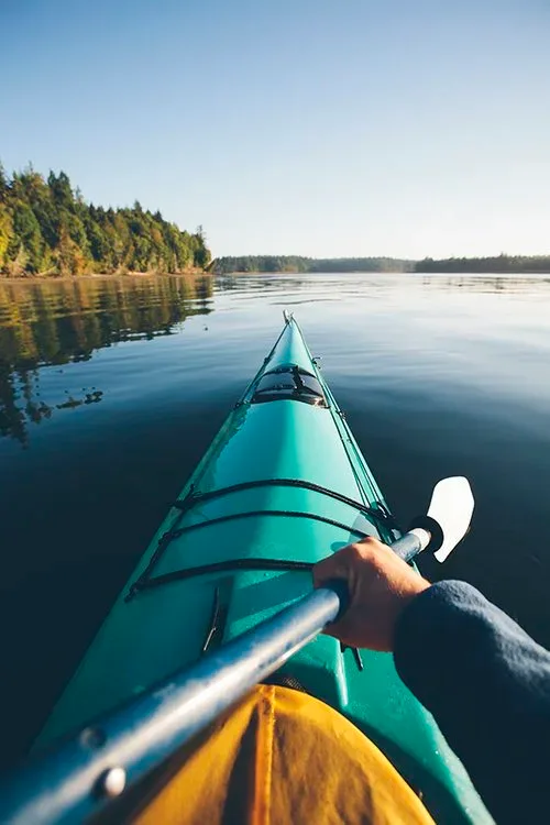 Kayaking on the Gorge at first light